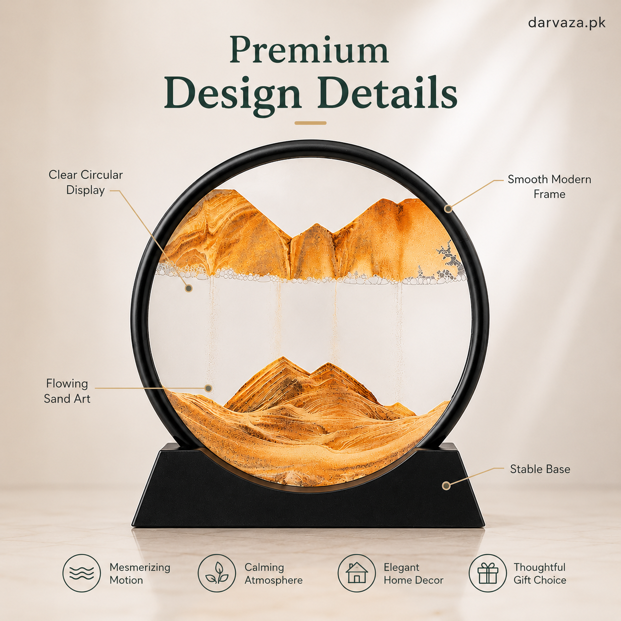 3D Moving Sand Art Sandscap