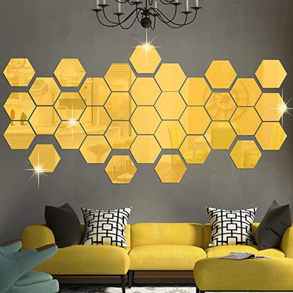 Hexagon 12 Pcs 3D