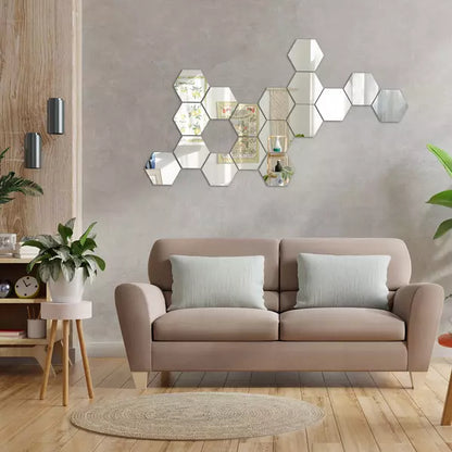 Hexagon 12 Pcs 3D