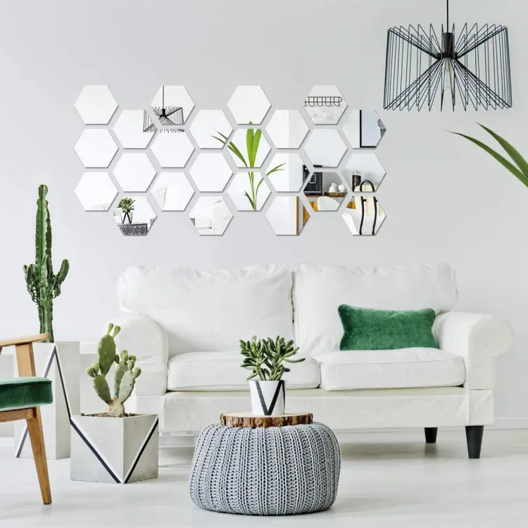 Hexagon 12 Pcs 3D