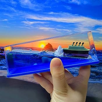 Titanic Ship Water Art – Unique Ocean Decoration