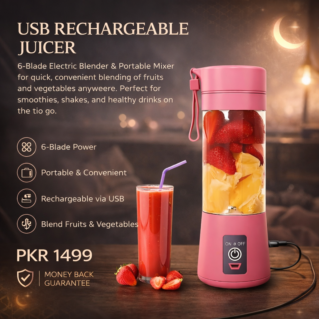 USB Rechargeable Juicer