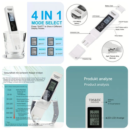 Water Quality Tester Drink