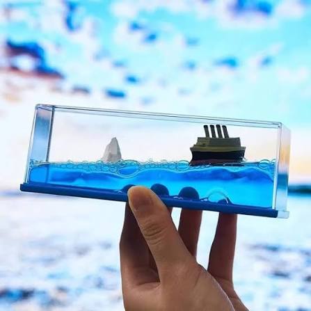 Titanic Ship Water Art – Unique Ocean Decoration