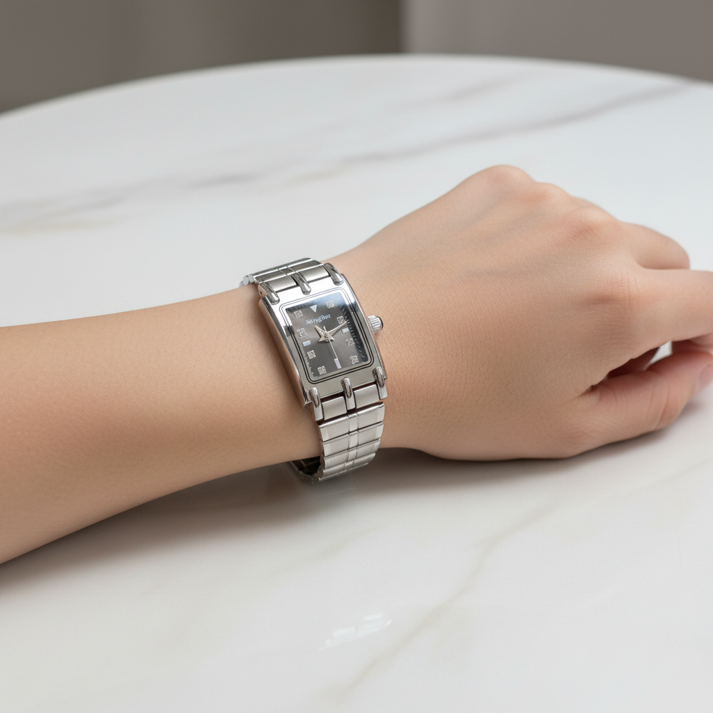 Swingstar Silver &amp; Black Dial